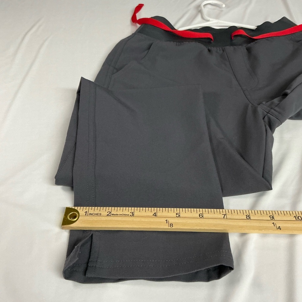 Figs High Waisted Yola Skinning Scrub Pants charcoal 

PO# 5006 - Picture 11 of 11